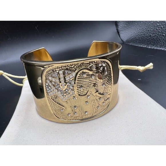 Lilly Pulitzer Elephant Cuff Bracelet - Picture 2 of 6
